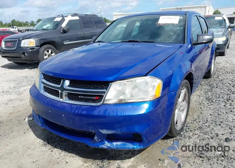 2013 Dodge Avenger Se from USA, damaged, VIN 1C3CDZAB8DN644767